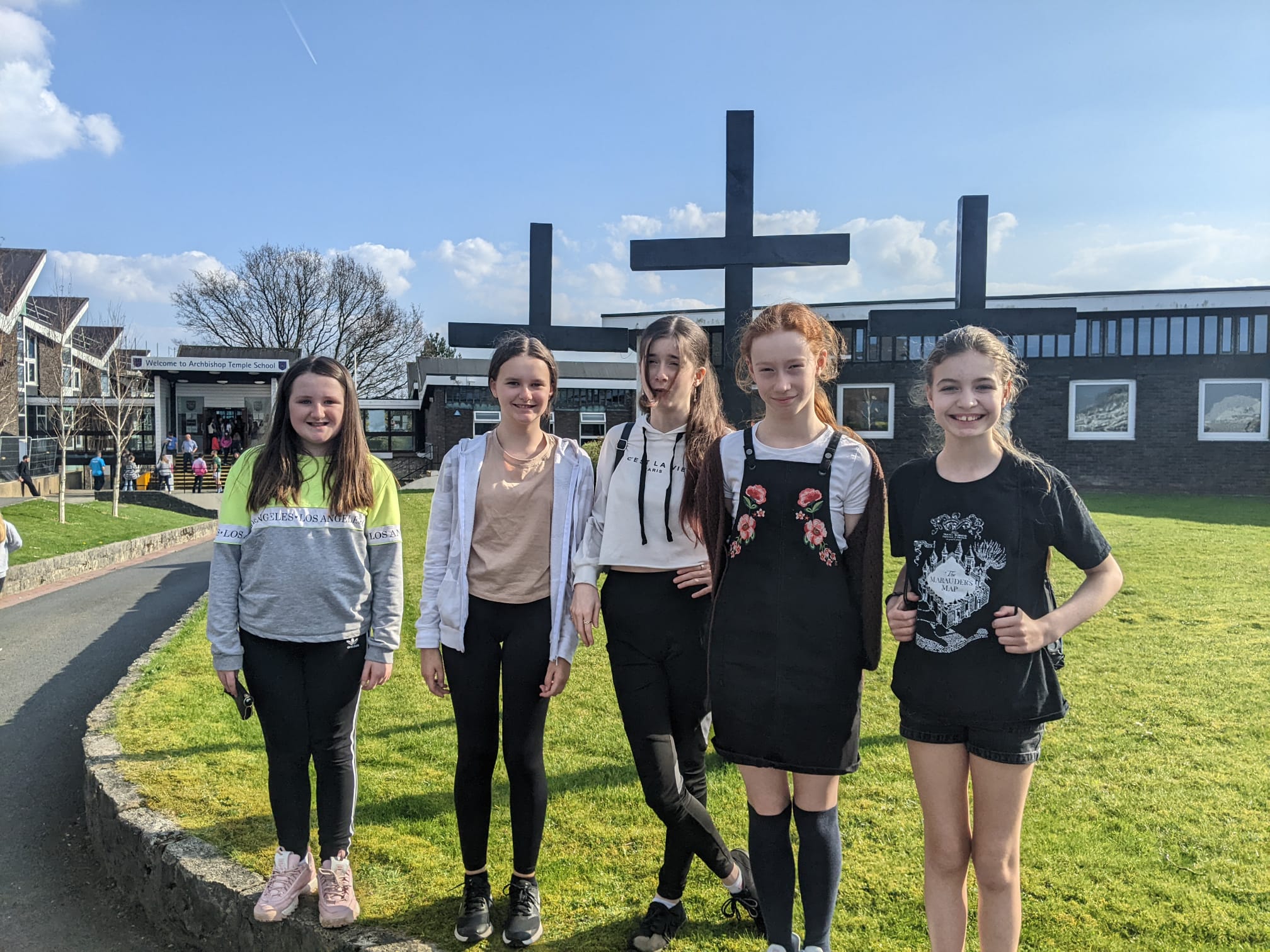 5 young people ready to go to Abide