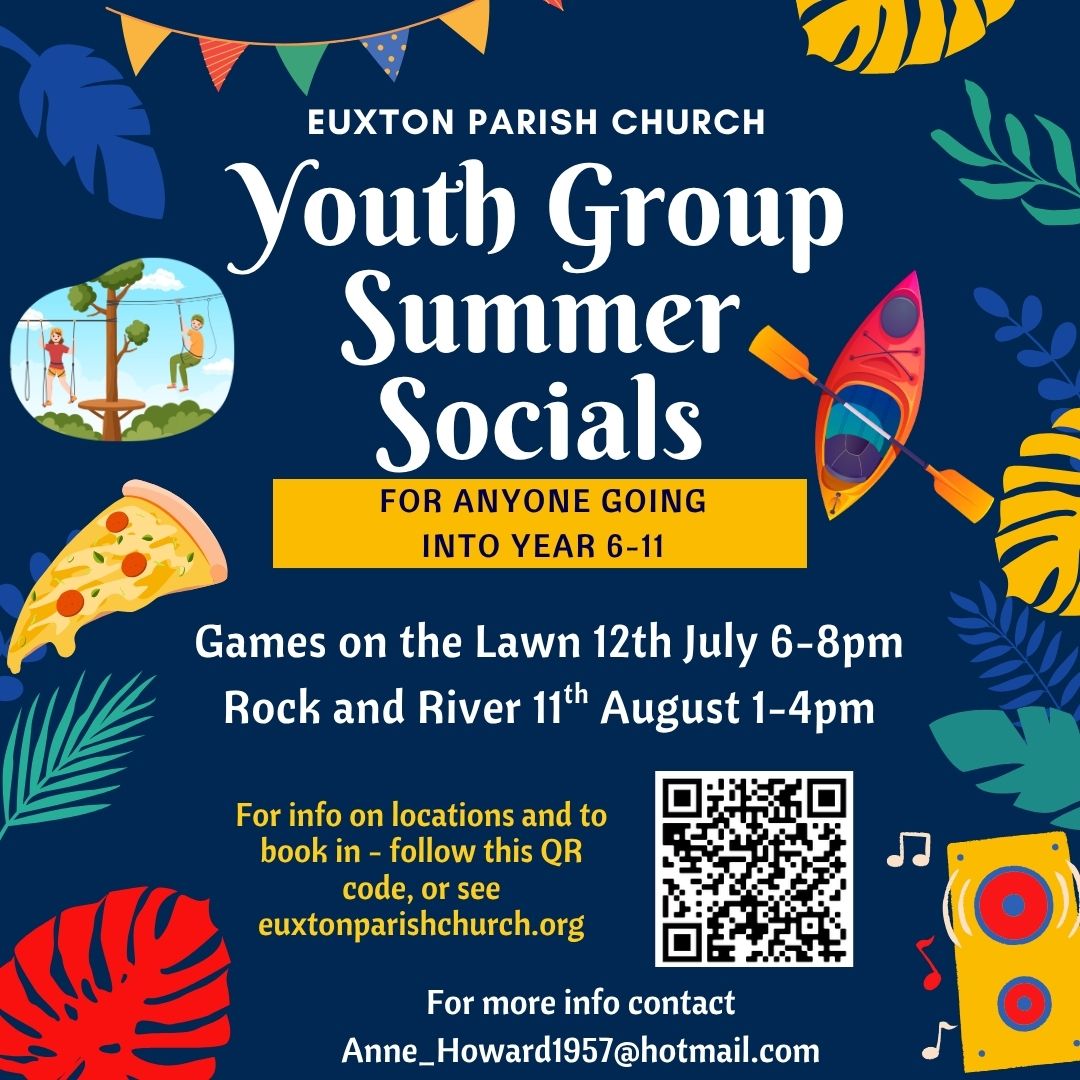 Youth Group Summer Socials (In