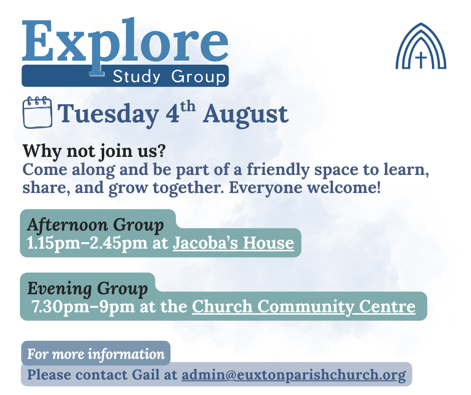Explore Study Group 4th August